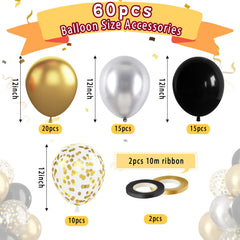 Paready metallic silver balloons add modern shine to decor