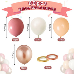 Paready nude balloons create elegant neutral tones for sophisticated events and photo-friendly backdrops.