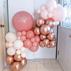 Paready pearl light pink balloons add soft texture to celebrations
