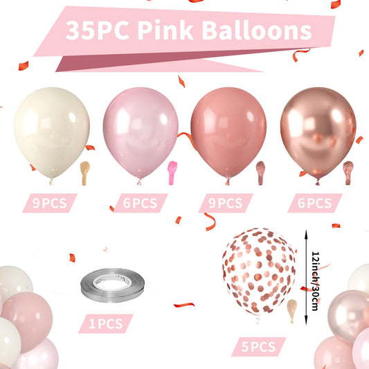 Paready retro ivory white balloons for elegant wedding or baby shower
