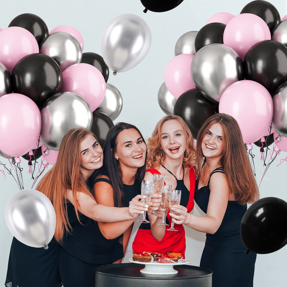 Paready ribbon pack included to create elegant balloon arches