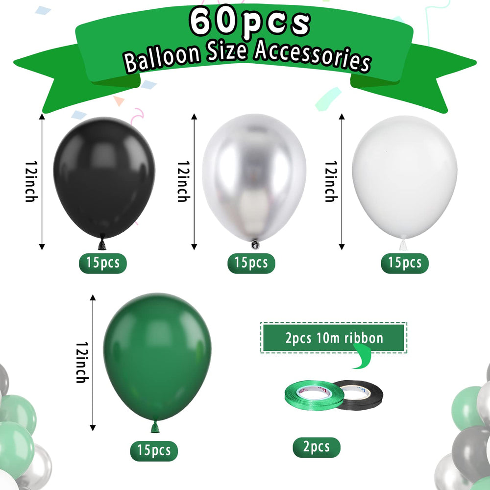 Paready silver metallic balloons shine for festive accents.