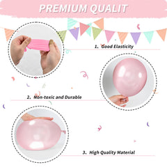 Paready silver ribbon balloons help assemble a polished bouquet