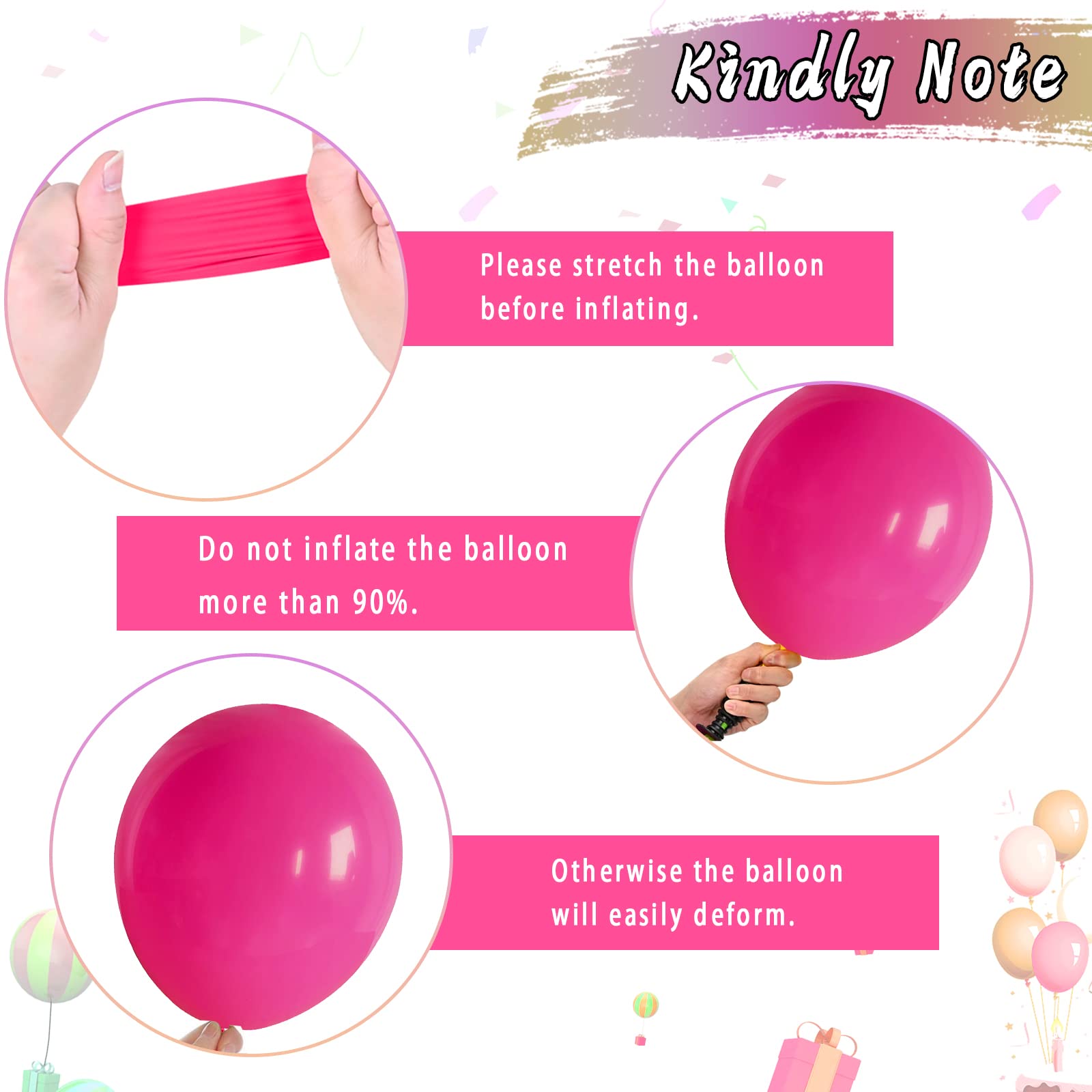 Paready wedding bridal shower balloons for elegant celebrations.