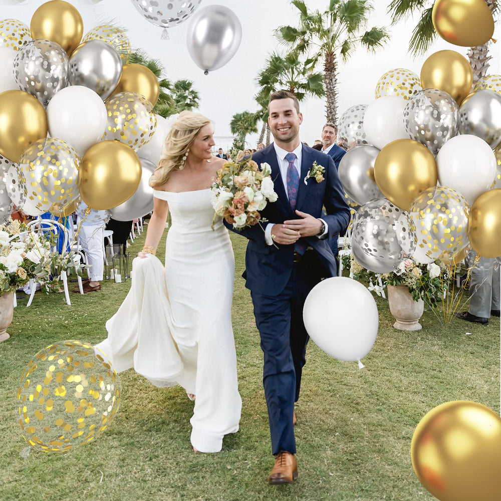 Paready white matte balloons for clean backdrops