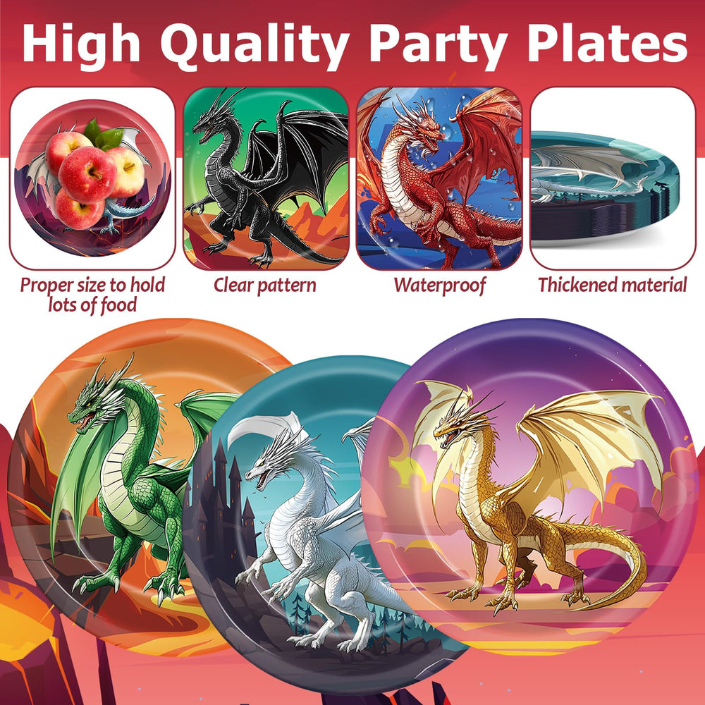 Pargreeff premium paper plates offer sturdy, comfortable dining for kids.
