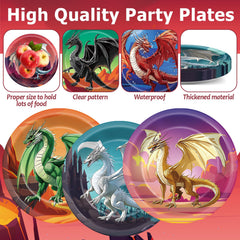 Pargreeff premium paper plates offer sturdy, comfortable dining for kids.