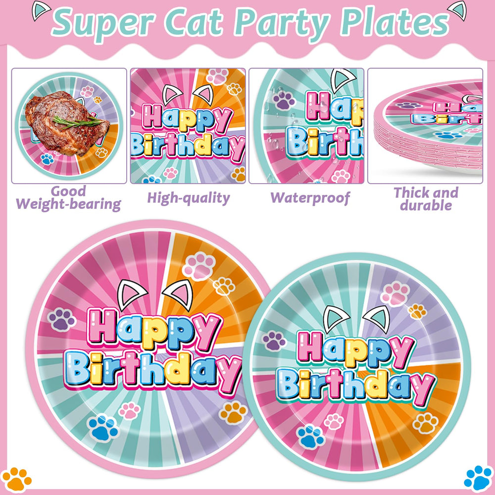 Pargreeff Super Cat napkins to help manage mess during celebrations.