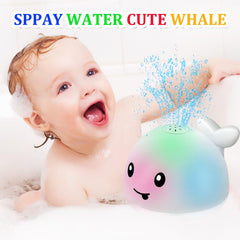PARHILYAR colorful LED lights provide soft illumination during bath play