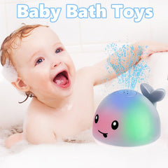 PARHILYAR rechargeable toddler bath toy eliminates battery swaps for smooth baths.