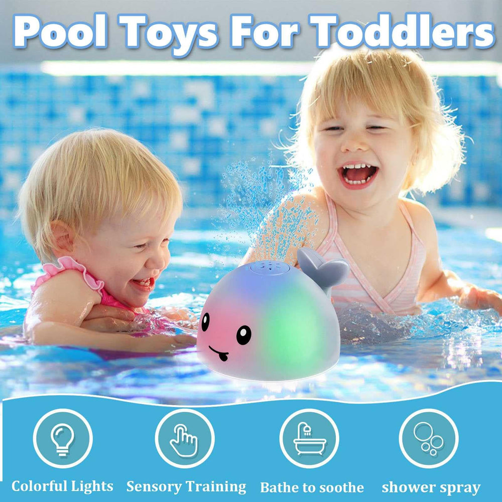 PARHILYAR safe ABS bath toy with rounded edges protects little skin.