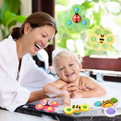 PARHILYAR silicone spinner with smooth edges easy to grip