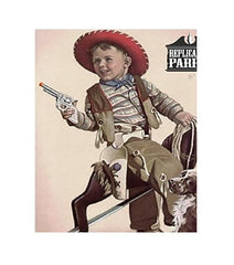 Packaging view of the PARRIS Stagecoach holster set for gifting