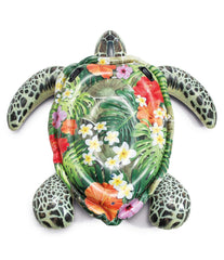 Parts sea turtle pool float reveals dimensions 75 x 67 inches for roomy comfort.