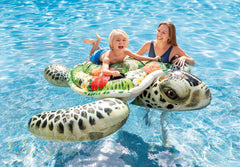 Parts sea turtle float close-up showing two handles for stable grip.