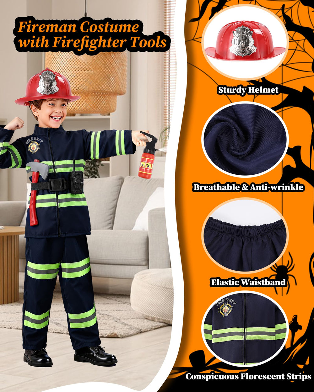 PARTTELY fire extinguisher toy adds realistic hands-on play.