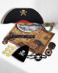 PARTTELY pirate vest with shirt creates layered outfits for events and photos.