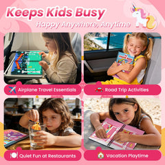 PARTYWIND Waterproof sticker pages that wipe clean after play