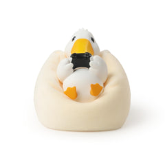 Party Animals Lloyd figure front close-up reveals vibrant non-toxic paints