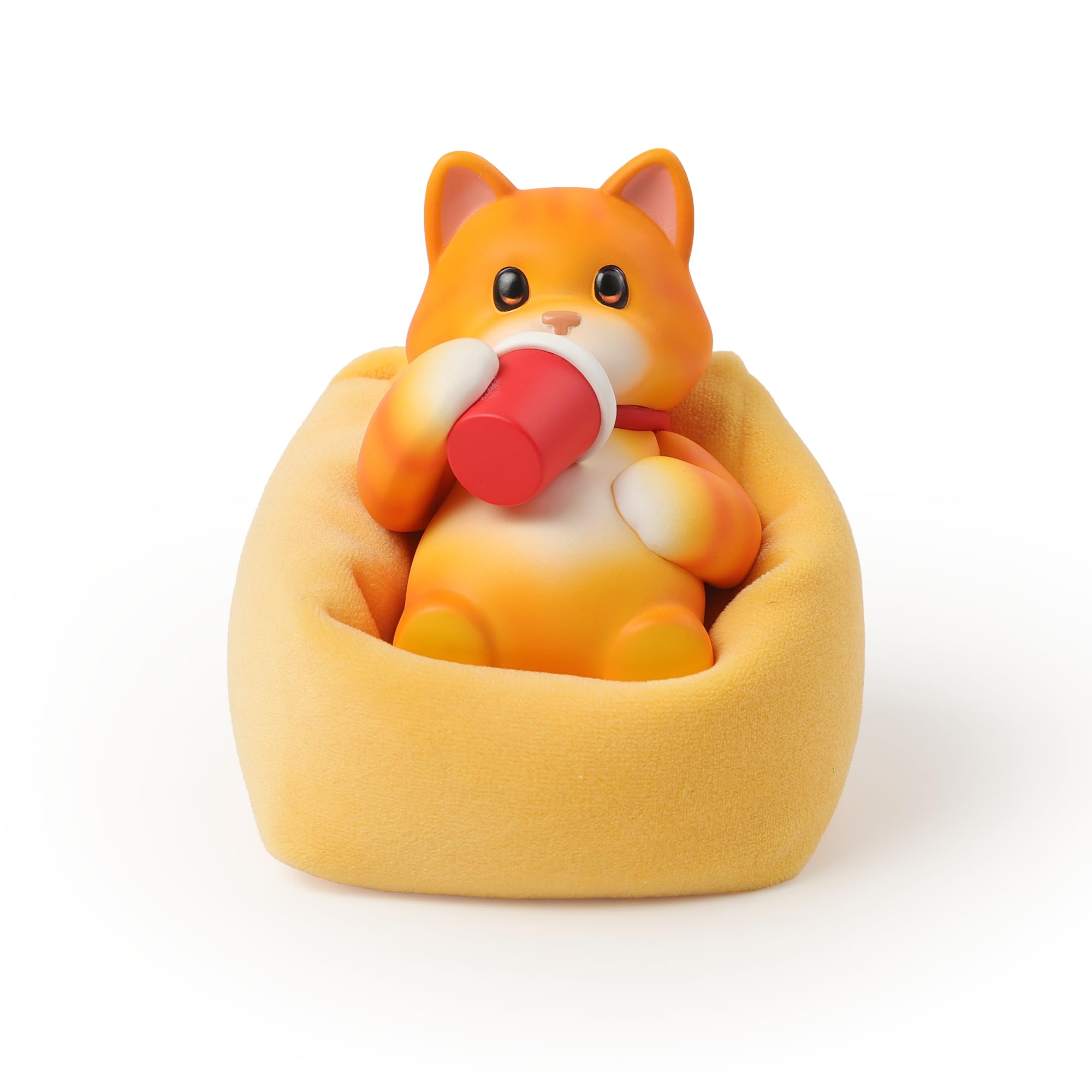 Party Animals Macchiato 3-35in height fits on a shelf