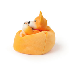 Party Animals royal corgi Nemo figurine for shelf display.