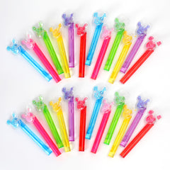 24PCS Bubble Wands six-color set ideal for theme parties and classroom rewards.