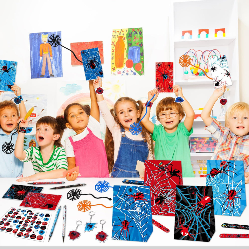 Party Greeting colorful stickers spark decorating ideas and crafts.