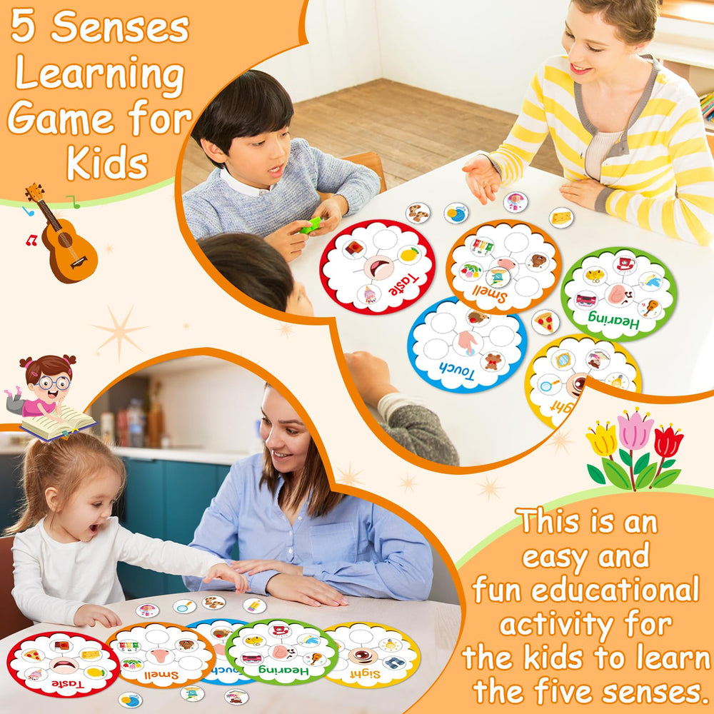 Party Greeting sense-icons support quick visual association for each sense.