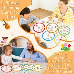 Party Greeting sense-icons support quick visual association for each sense.