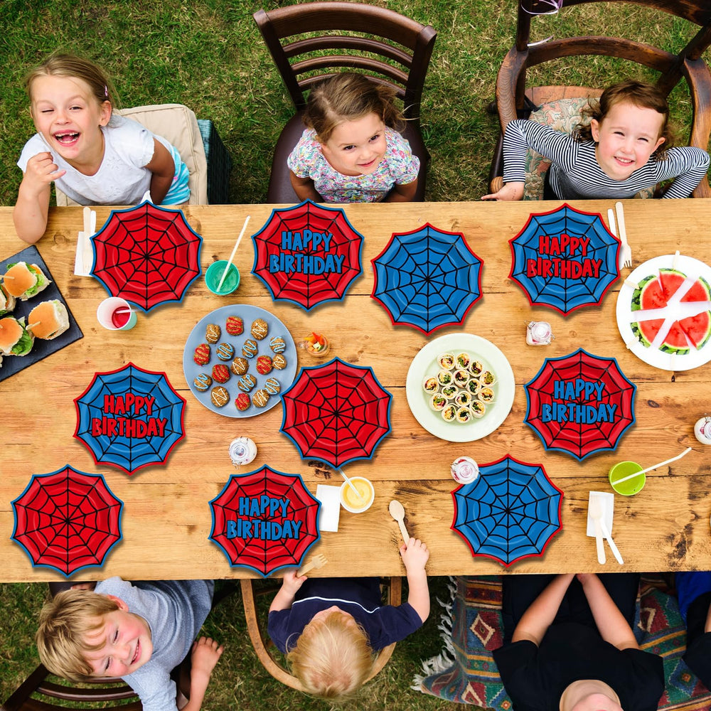 Perfect for Halloween, birthday, and spider-themed events with playful decor.