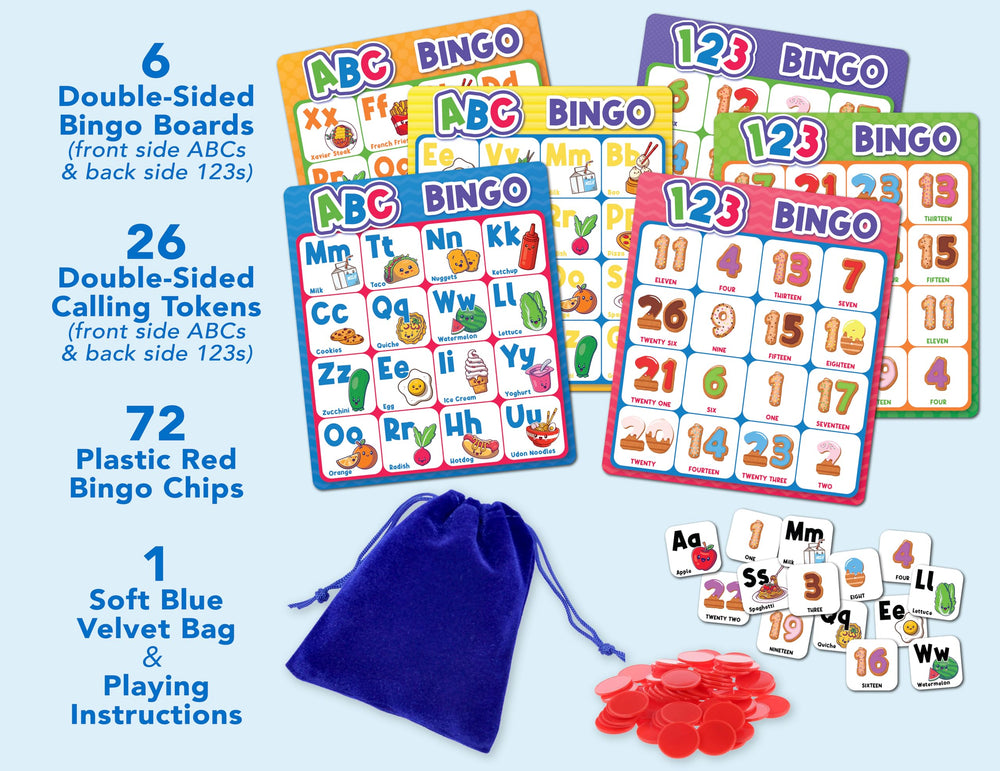 Party Hearty velvet bag keeps game pieces organized and ready.