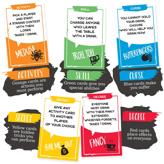 Sotally Tober activity card in action prompting playful tasks at gatherings