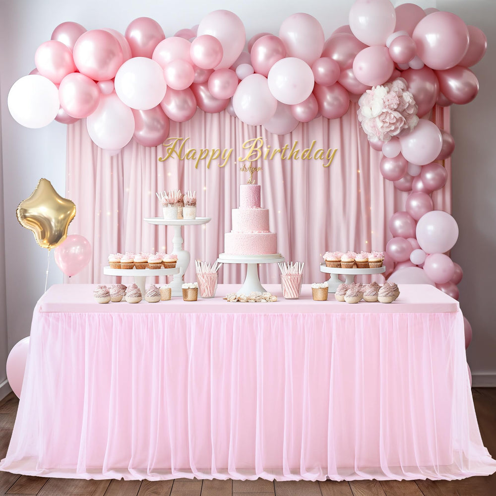 Party Talk seamless under-table concealment for a tidy look.