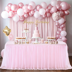Party Talk seamless under-table concealment for a tidy look.