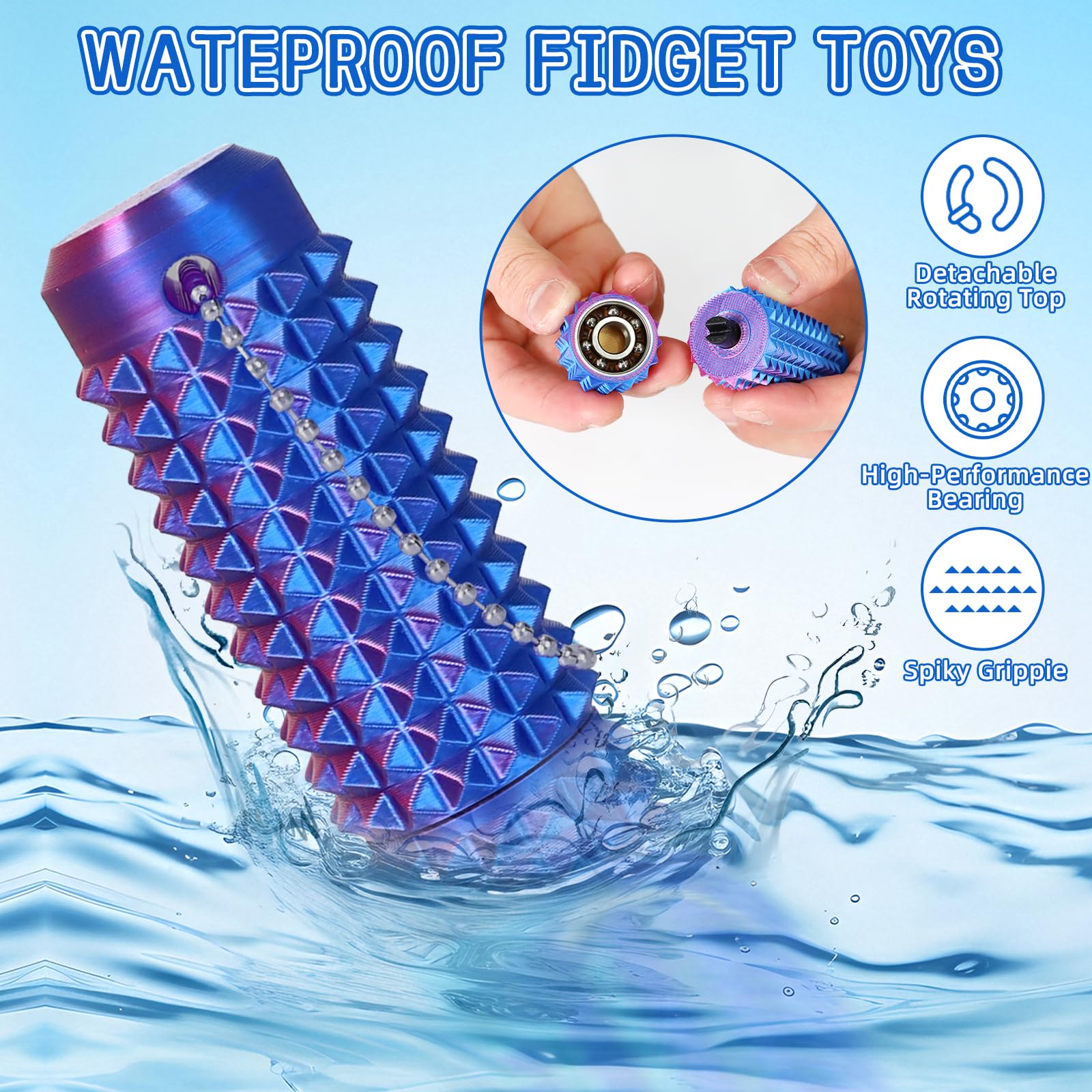 PARTY TONIGHT Little Ouchies keychain attachment keeps your focus tool handy.