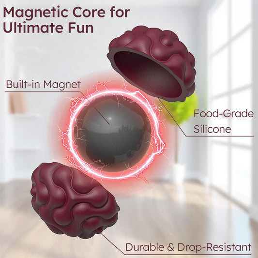 PARTY TONIGHT silicone magnetic balls soft texture supports calm, focused movement.