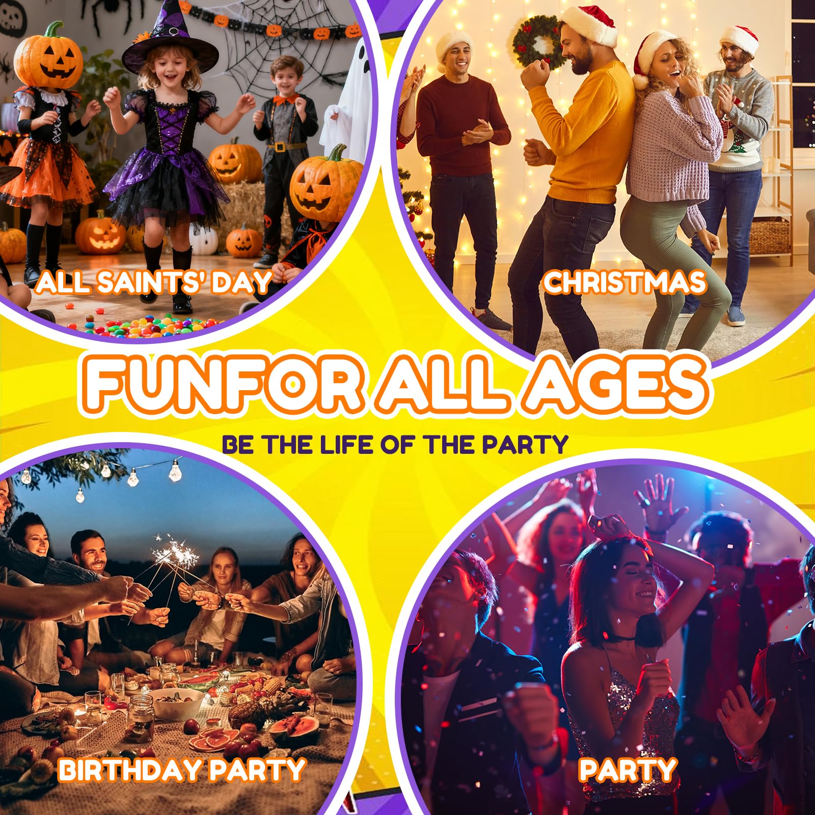 PartyFrenzy light color hands for versatile costumes