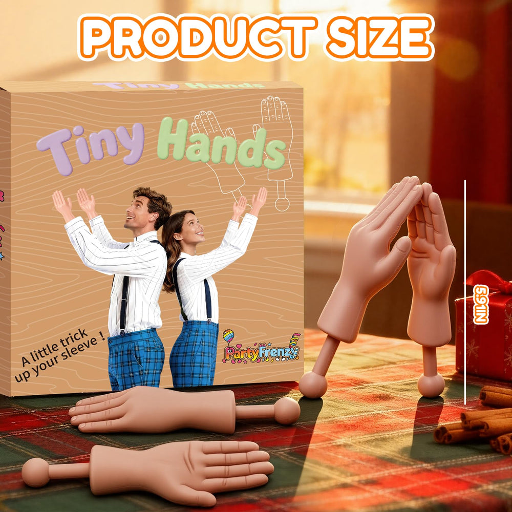PartyFrenzy mini hand gesture puppet demonstrates playful moves