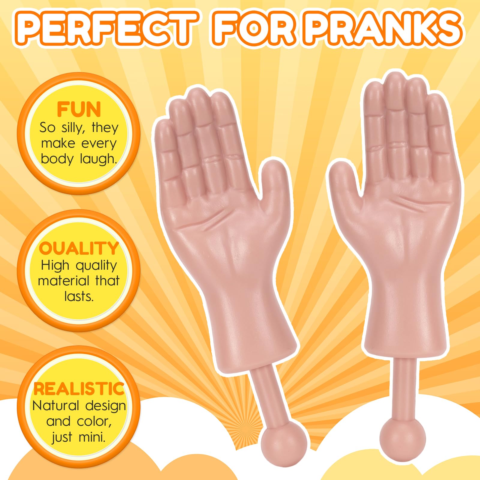 PartyFrenzy Tiny Hands used as a party icebreaker prop