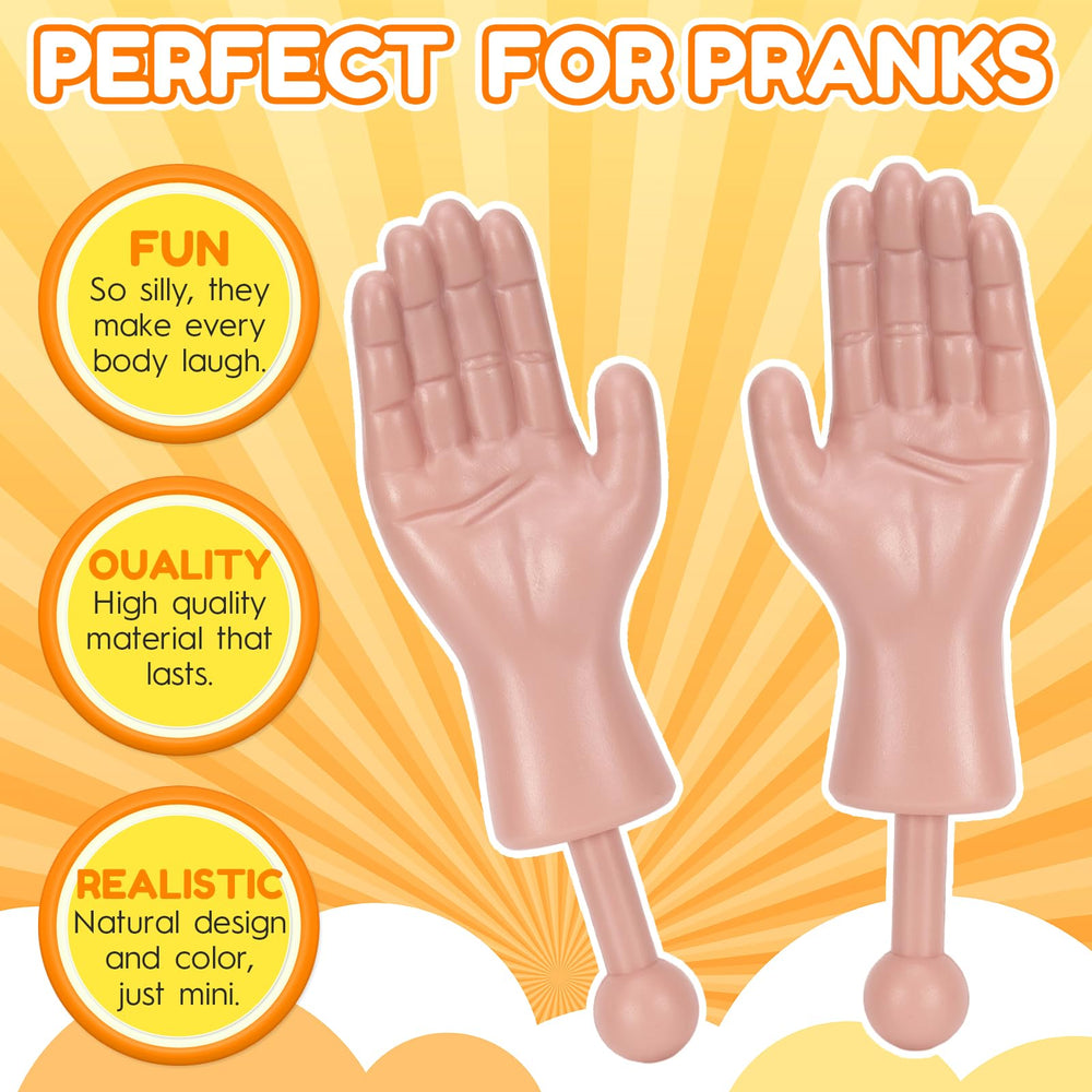 PartyFrenzy Tiny Hands used as a party icebreaker prop