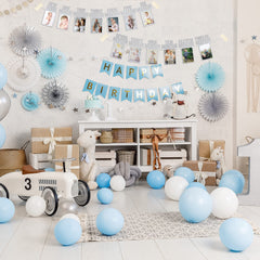 PartyHooman newborn card included for complete milestone coverage from birth to 12 months.