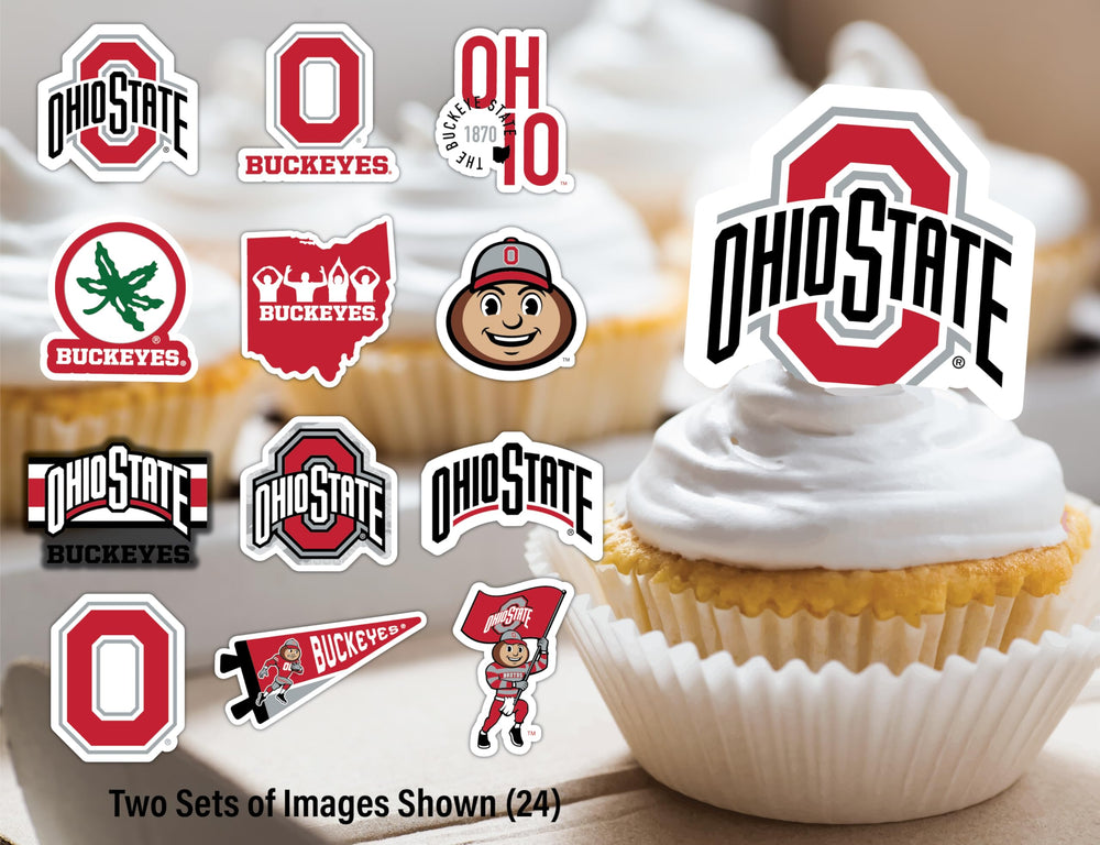 PartyKandy Ohio State toppers make a gift-ready party accent