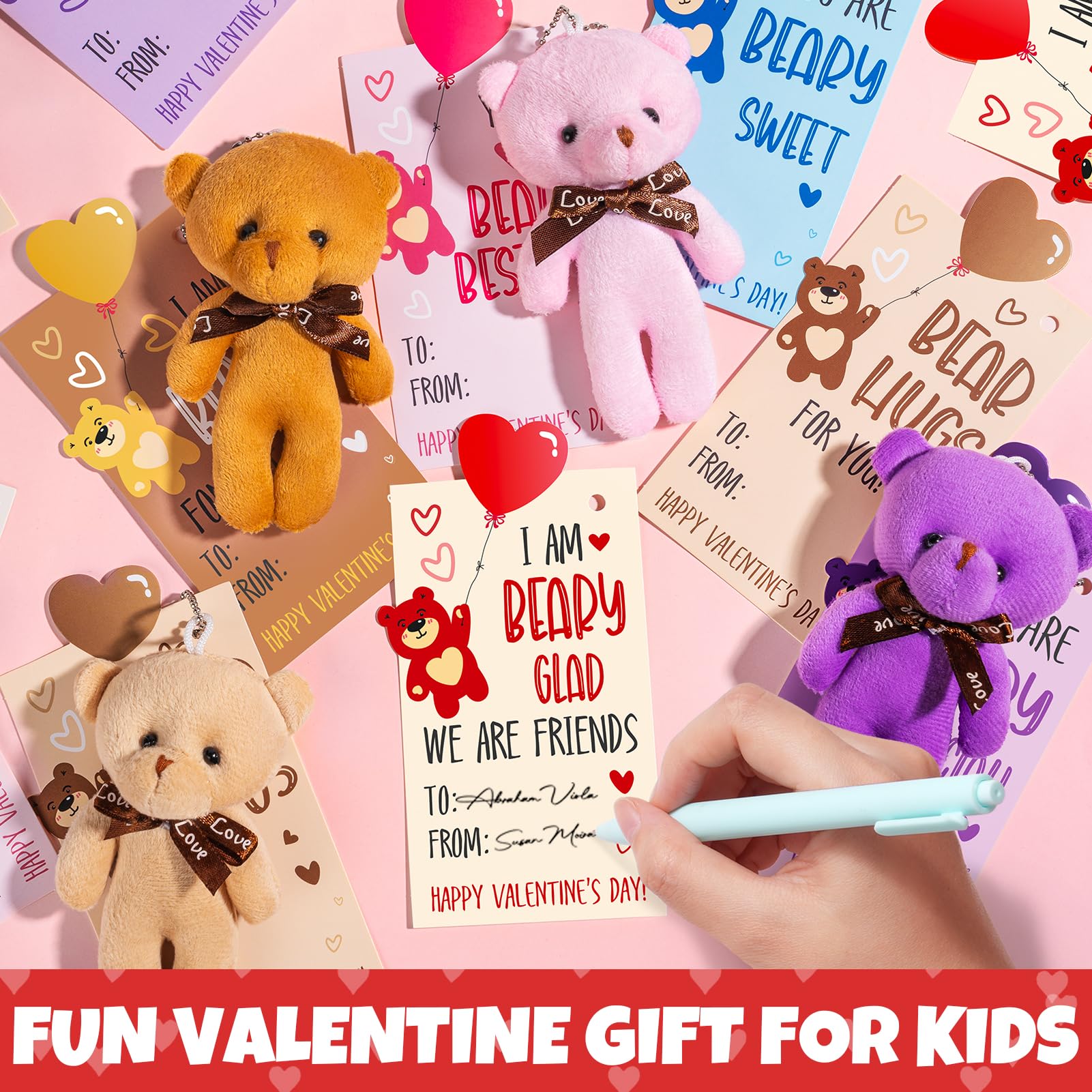 Partylamb colorful bear varieties help kids pick a favorite style
