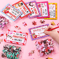 Partylamb durable, recyclable cardboard puzzle components resist bending and fading for classroom use.