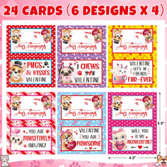 Partylamb gift-packaged valentines puzzle set, ready to share as class gifts and party favors.
