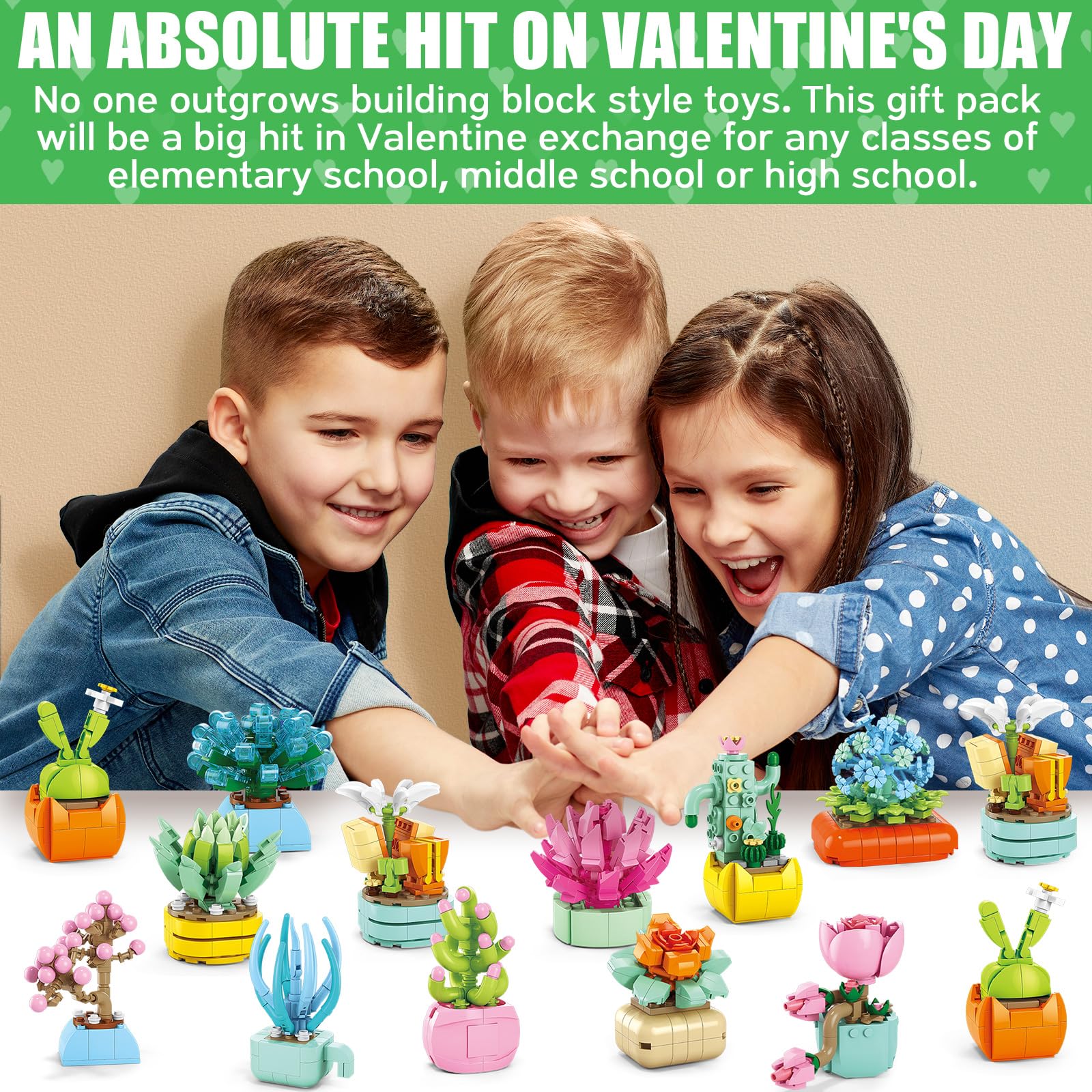Partylamb Valentine's gift pack classroom-friendly party favors.