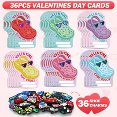Partyloud car shoe charms collection to decorate kids outfits.