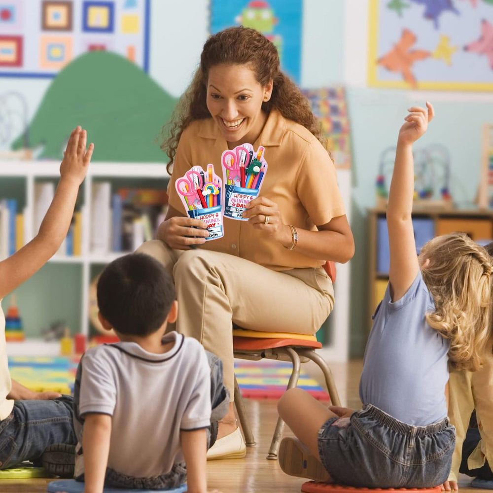 PartyLOUD heart pencil toppers – add fun flair to pencils