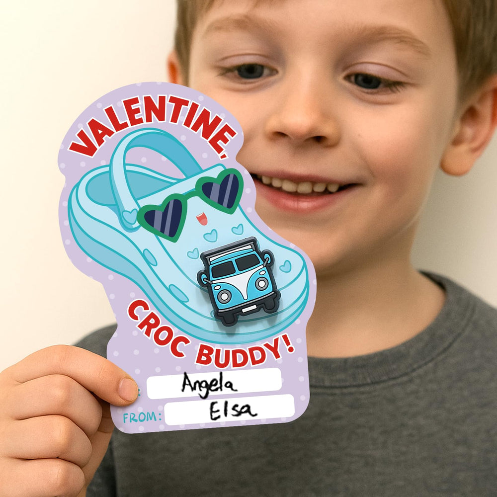 Partyloud thick, vibrant valentines card feels sturdy in hand.