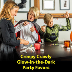 PartySticks hanging-strings-decor enable simple display and hanging of glow critters.